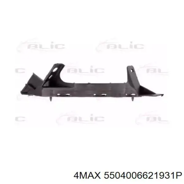 5504-00-6621931P 4max soporte de guía para parachoques delantero, izquierdo