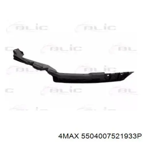 Soporte de parachoques delantero izquierdo Skoda Octavia II A5 (1Z5)