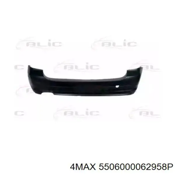 51127202697 BMW Defensa trasero