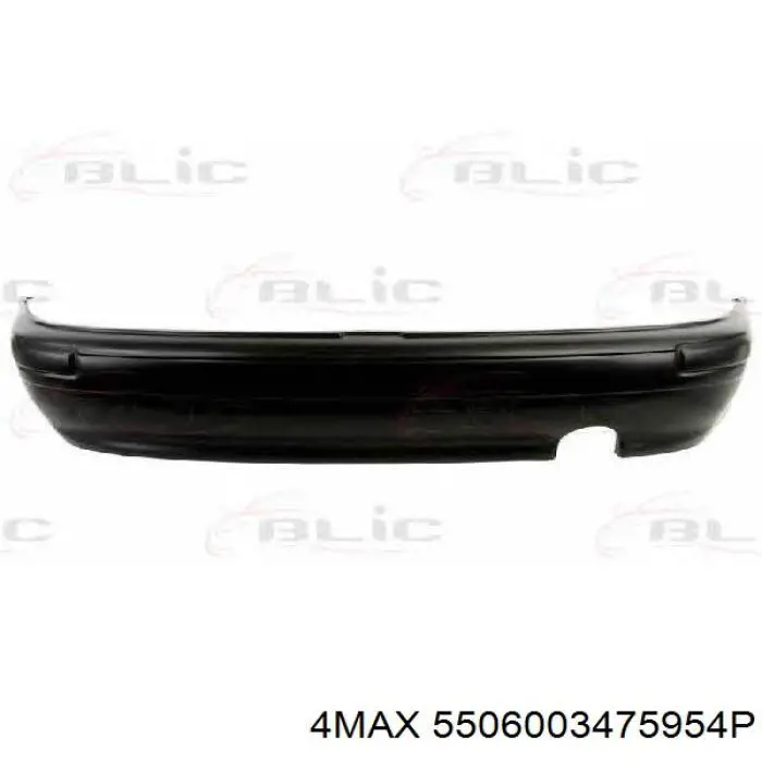 Defensa trasero para Mazda 323 F VI BJ