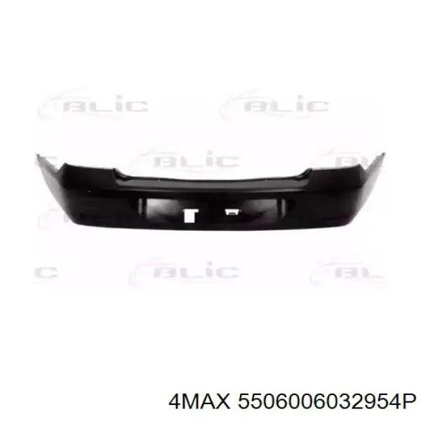 Defensa trasero para Renault Clio SYMBOL LB0, LB1, LB2