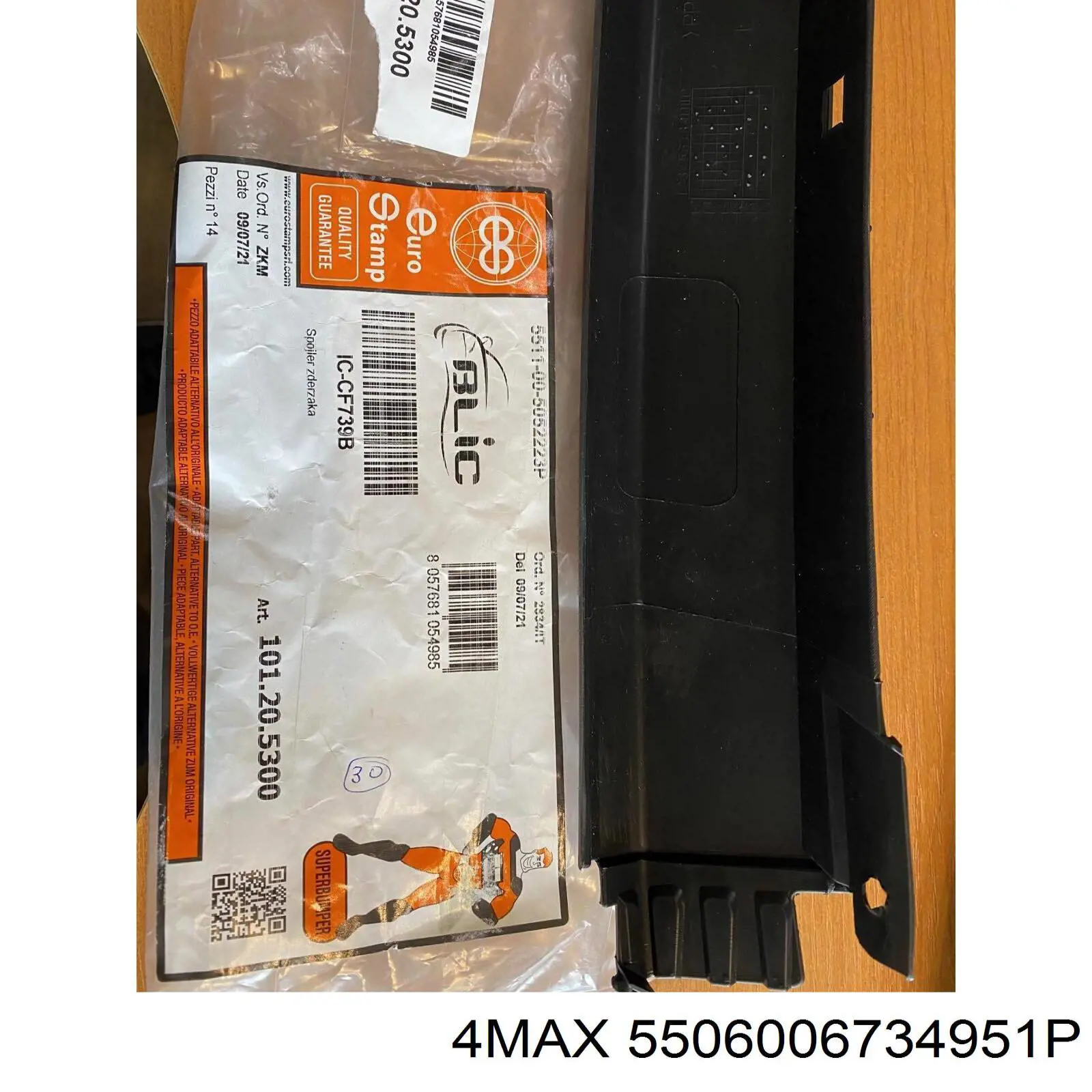 5506006734951P 4max Defensa trasero
