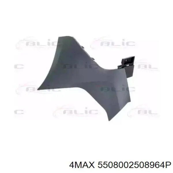 1908555 Ford Paragolpes trasero, parte derecha