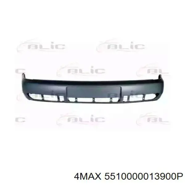Paragolpes PAD04007BK Signeda