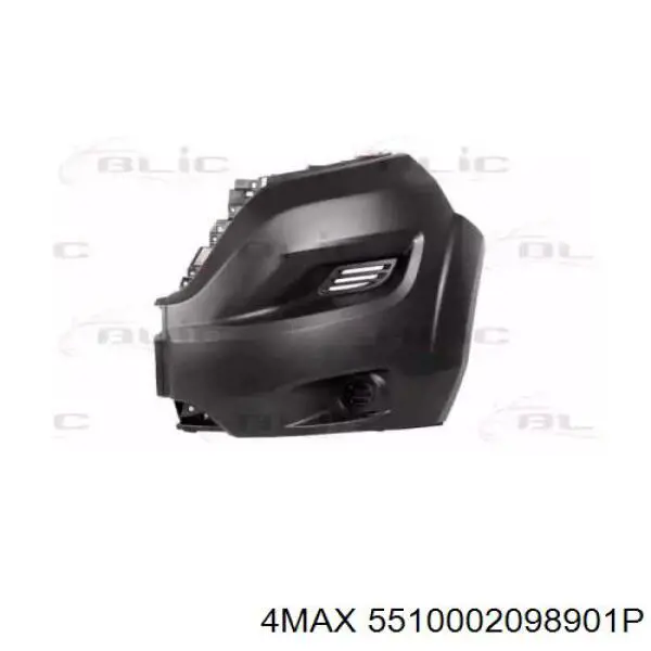 Comprar 1612473480 Peugeot/Citroen Parachoques delantero, parte izquierda