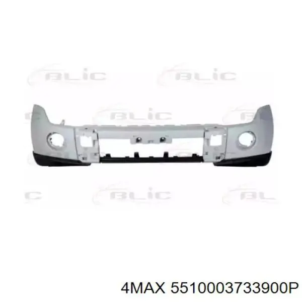 Paragolpes 528707 Polcar