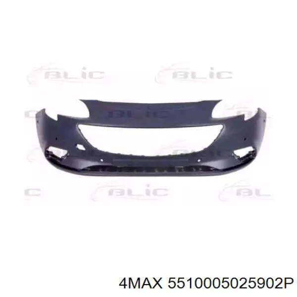 1401189 Opel Paragolpes delantero