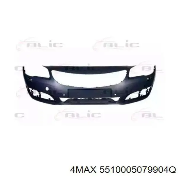 1401113 Opel Paragolpes delantero