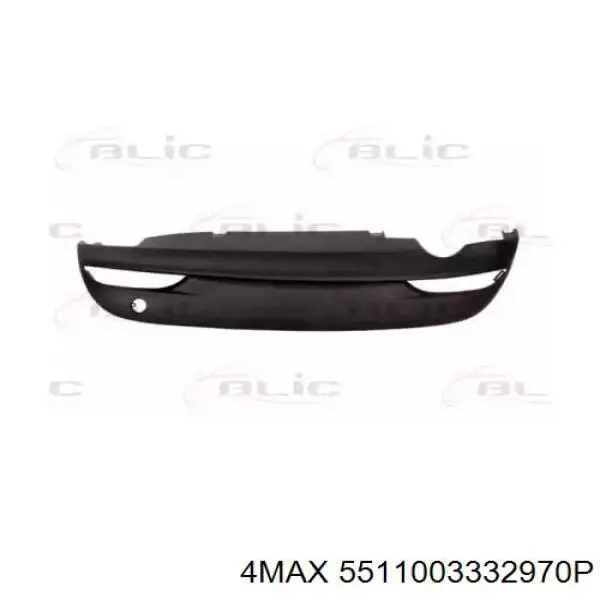 Paragolpes trasero, parte inferior para Lancia Ypsilon (846)