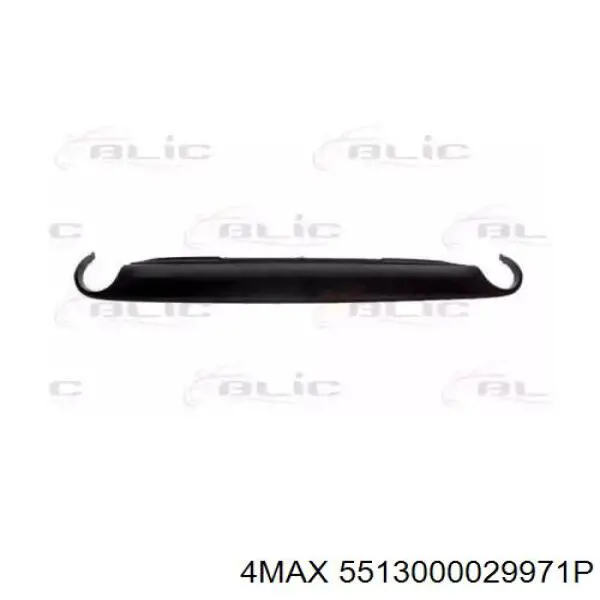 Alerón del parachoques trasero VAG 8K0807521A01C precio, desde 51,97 EUR