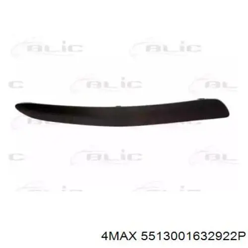 Comprar 62074BM400 Nissan/Infiniti Moldura del parachoques delantero derecho
