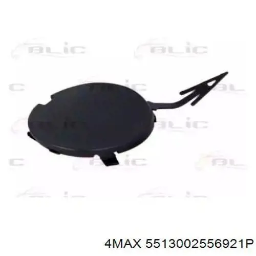 FD1121236 Prasco Cobertura de parachoques, enganche de remolque, delantera 