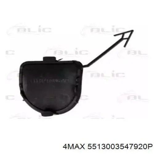 Comprar A0008850024 Mercedes Tapa del enganche de remolcado delantera
