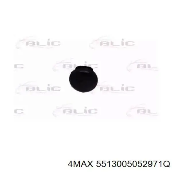 93183799 Opel cobertura de parachoques, enganche de remolque, trasera