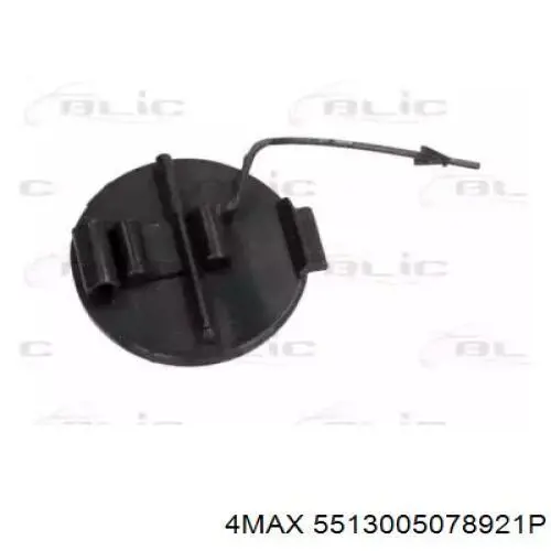 5513005078921P 4max cobertura de parachoques, enganche de remolque, delantera