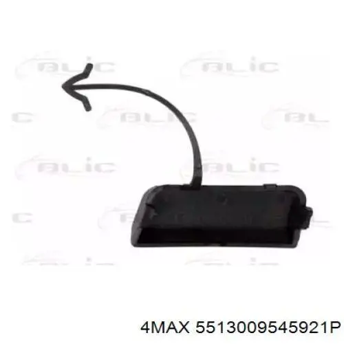 PVW99020A VAG Cobertura de parachoques, enganche de remolque, delantera 