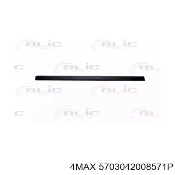 Comprar 735518751 Fiat/Alfa/Lancia Moldura de puerta delantera izquierda