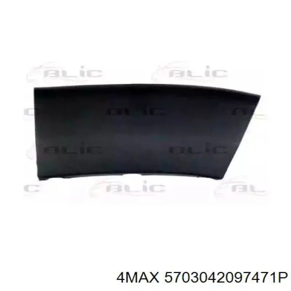 Extensión de la aleta delantera derecha Peugeot/Citroen 1610461680 precio, desde 28,87 EUR