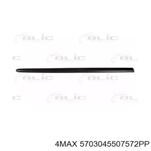 Moldura de puerta delantera derecha Peugeot/Citroen 8545S9 precio, desde 18,63 EUR