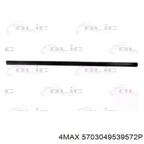 Moldura de puerta delantera derecha superior Volkswagen Passat B5 (3B2)