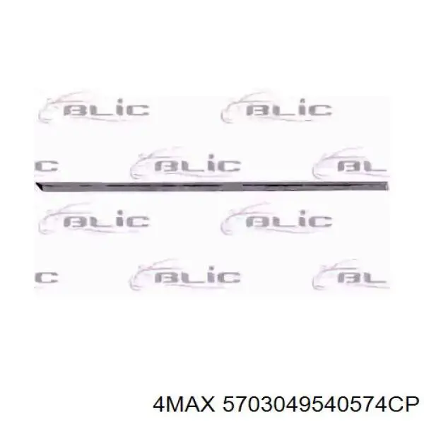 Comprar 88530810402 Diamond/DPA Moldura superior de puerta trasera derecha
