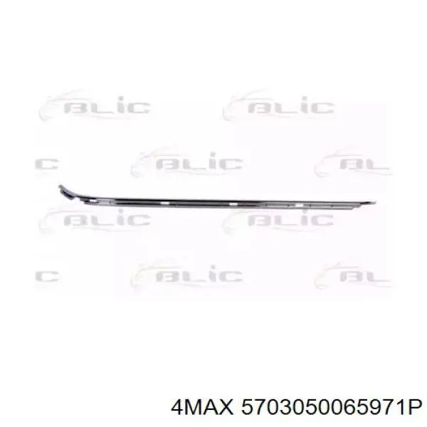 Moldura de parachoques trasero izquierdo BMW 51128184505 precio, desde 18,15 EUR