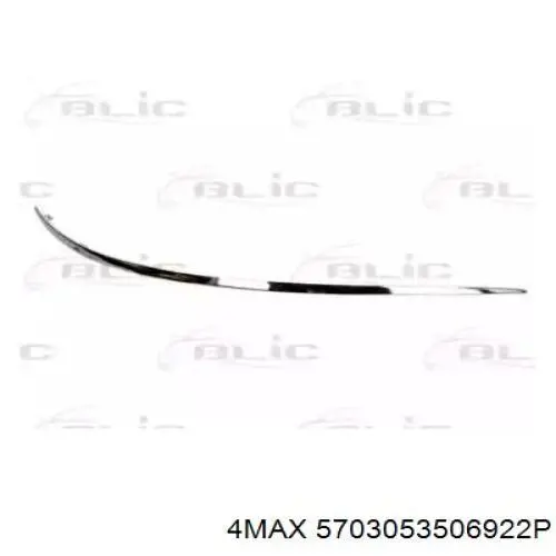 Comprar A1698850274 Mercedes Moldura del parachoques delantero derecho