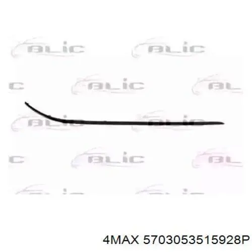 Comprar A2038851821 Mercedes Moldura del parachoques delantero derecho