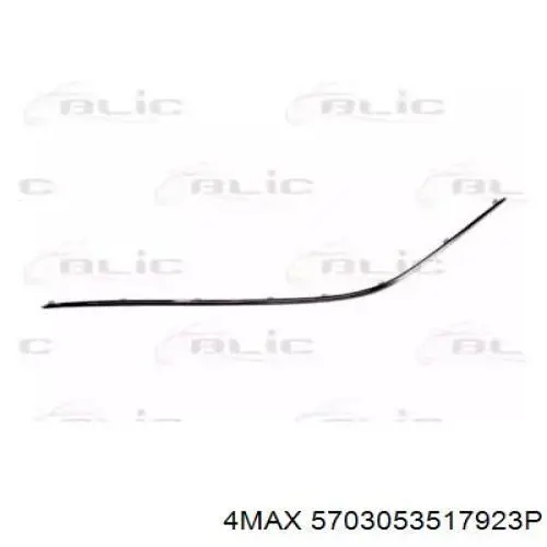 5703-05-3517923P 4max moldura de parachoques delantero izquierdo