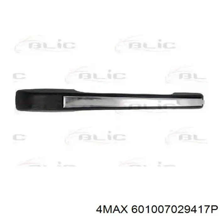 Manija exterior izquierda de puerta trasera de doble hoja Magneti Marelli MMS0105