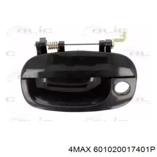 601020017401P 4max tirador de puerta exterior delantero izquierda