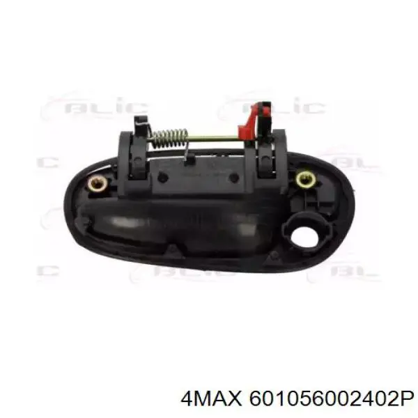 96615188 Opel tirador de puerta exterior delantero derecha