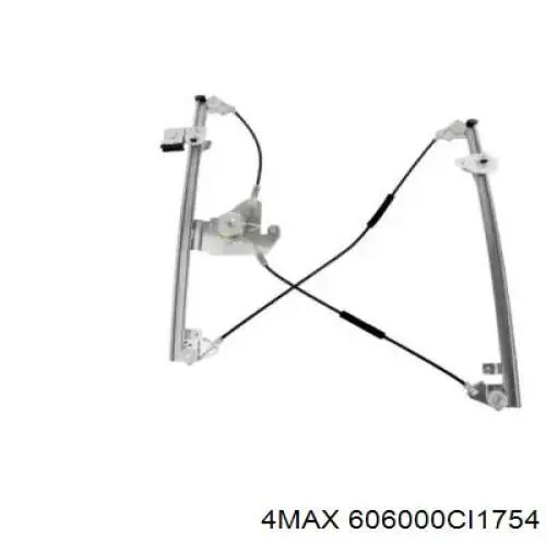 606000CI1754 4max mecanismo de elevalunas, puerta delantera derecha