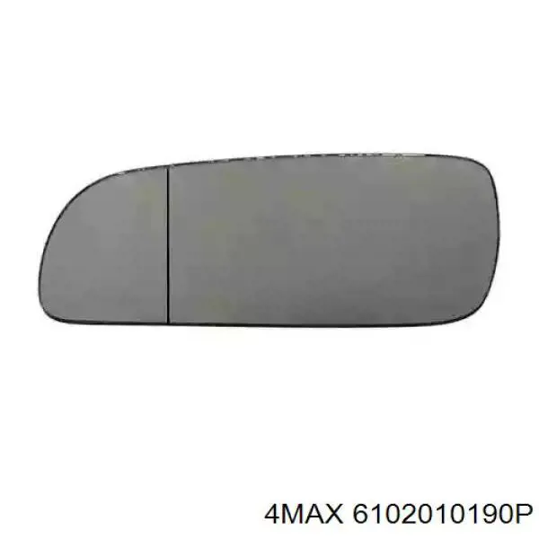 6102010190P 4max cristal de espejo retrovisor exterior izquierdo