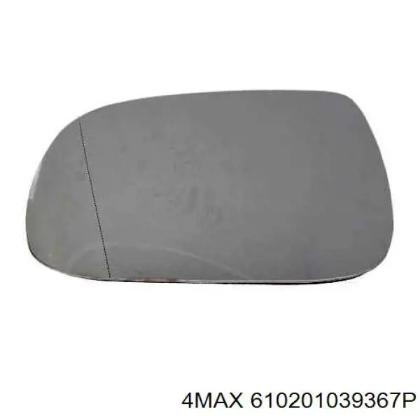 6102-01-039367P 4max cristal de espejo retrovisor exterior izquierdo