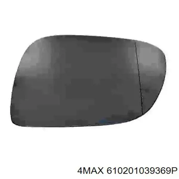 Cristal de espejo retrovisor exterior izquierdo 9569546E Polcar