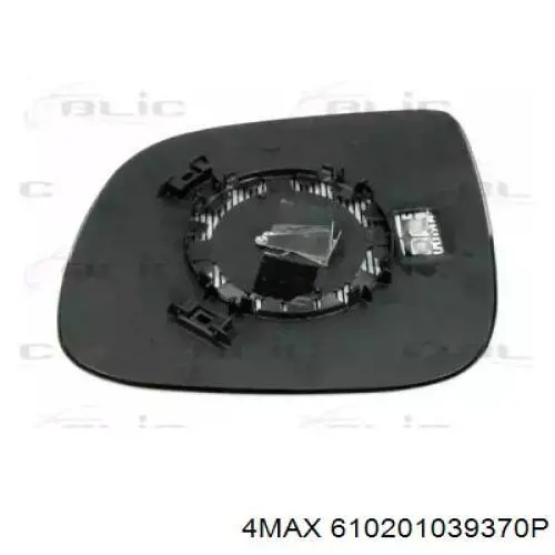 9569556E Polcar Cristal de espejo retrovisor derecho