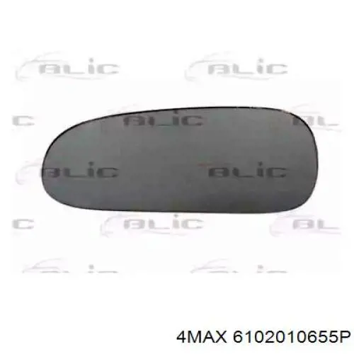 Cristal de Retrovisor Exterior Izquierdo Honda Civic 6 (MA,MB)