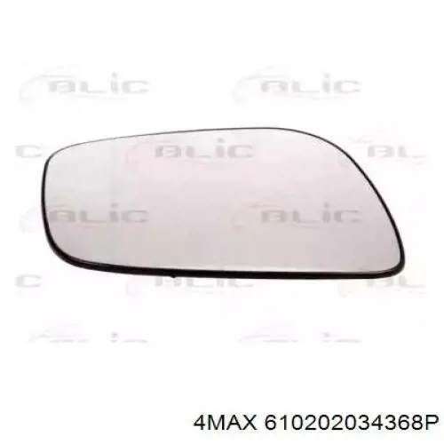 610202034368P 4max cristal de espejo retrovisor exterior derecho