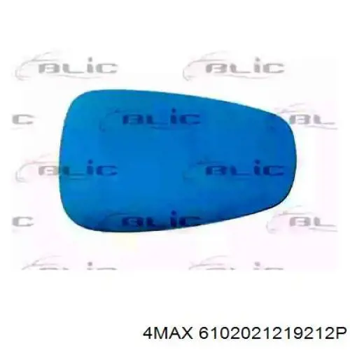 6102-02-1219212P 4max cristal de espejo retrovisor exterior izquierdo