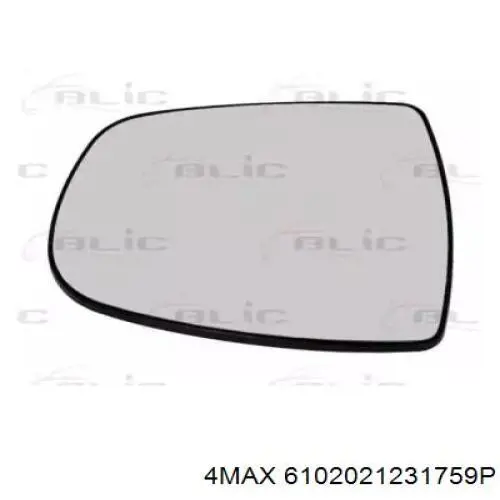 91159939 General Motors cristal de espejo retrovisor exterior izquierdo