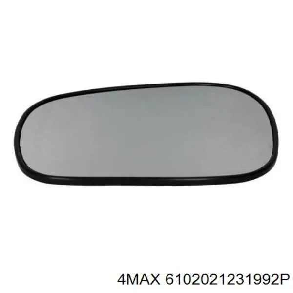 6102021231992P 4max cristal de espejo retrovisor exterior izquierdo
