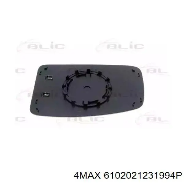 6102021231994P 4max cristal de espejo retrovisor exterior izquierdo