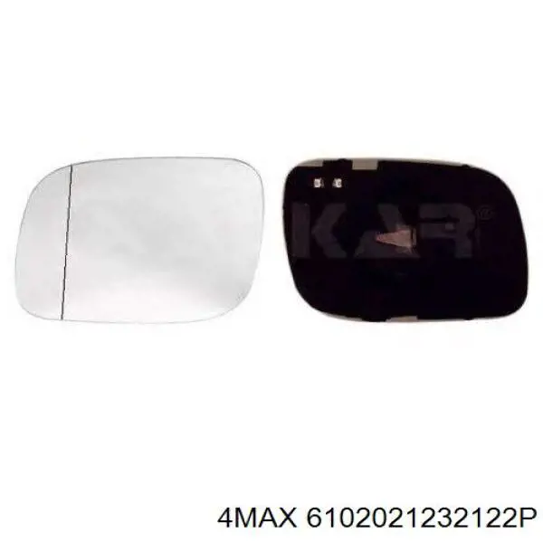 9580555E Polcar Cristal de espejo retrovisor derecho