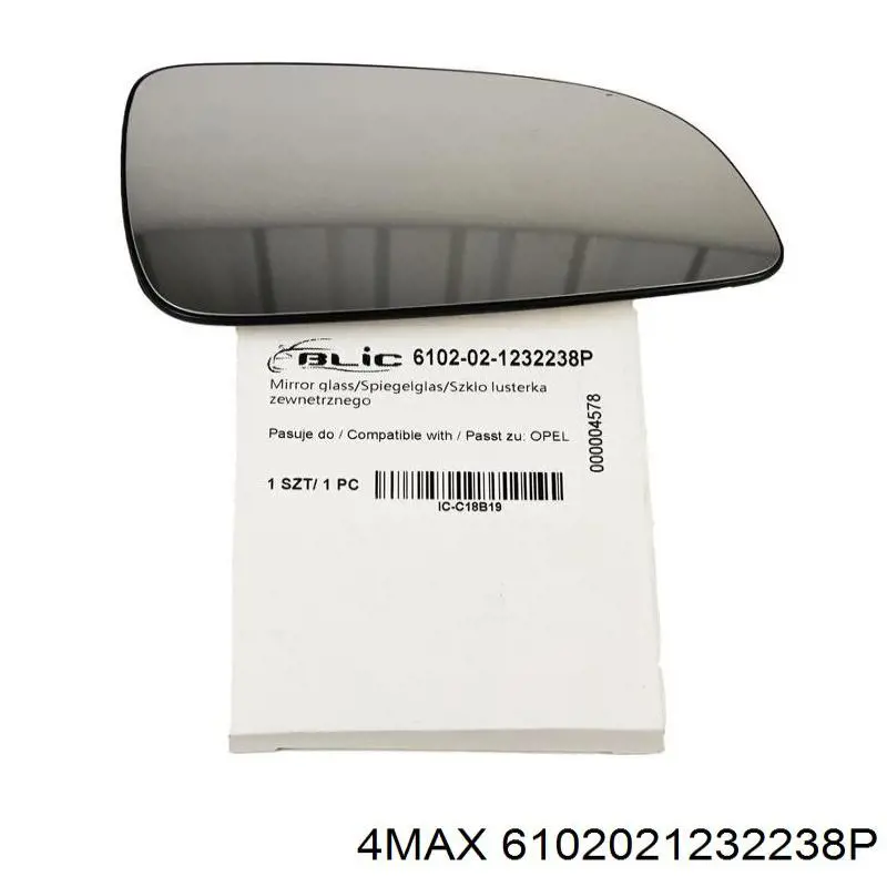 Cristal de espejo retrovisor derecho General Motors 13141984 precio, desde 11,24 EUR