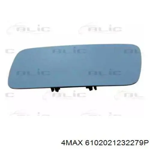 6102-02-1232279P 4max cristal de espejo retrovisor exterior izquierdo