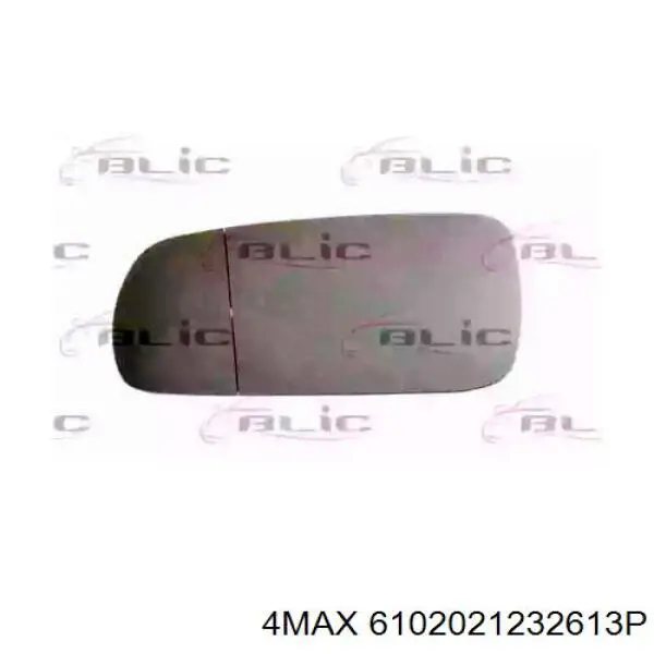 6102021232613P 4max cristal de espejo retrovisor exterior izquierdo