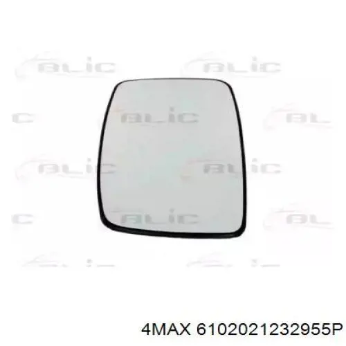 6102021232955P 4max cristal de espejo retrovisor exterior derecho