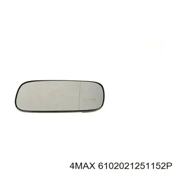 6102021251152P 4max cristal de espejo retrovisor exterior izquierdo