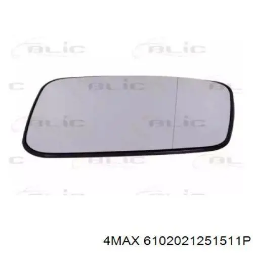 Cristal De Espejo Retrovisor Exterior Izquierdo Volvo V40 (VW)